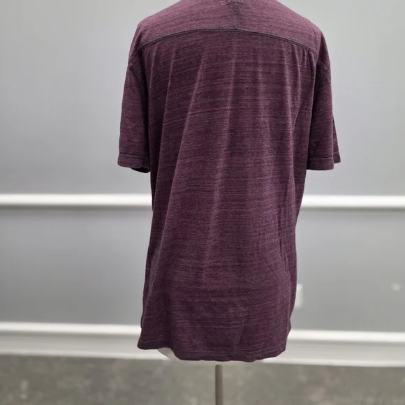 Rock & Republic Deep Purple Heather Short Sleeve Tee - Picture 5 of 8